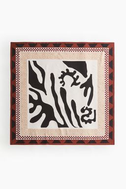 H&M - Women Beige Printed Scarf