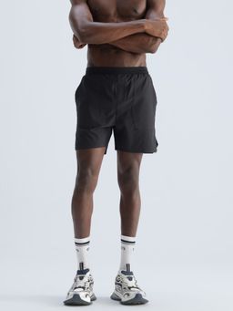 Cava Athleisure - Black 5 Double Layer Rift Shorts