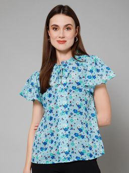 PURYS - Aqua Casual Top
