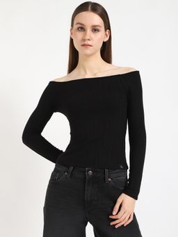 Calvin Klein - Women Black Solid Top