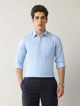 Arrow - Blue Stripes Cotton Slim Fit Shirt