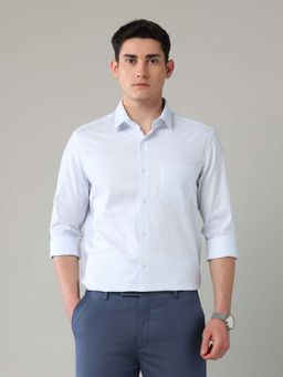 Arrow - Blue Checks Cotton Slim Fit Shirt