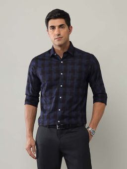 Arrow - Black Printed Cotton Slim Fit Shirt