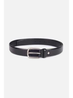 Peter England - Men Black Textured Leather Belt