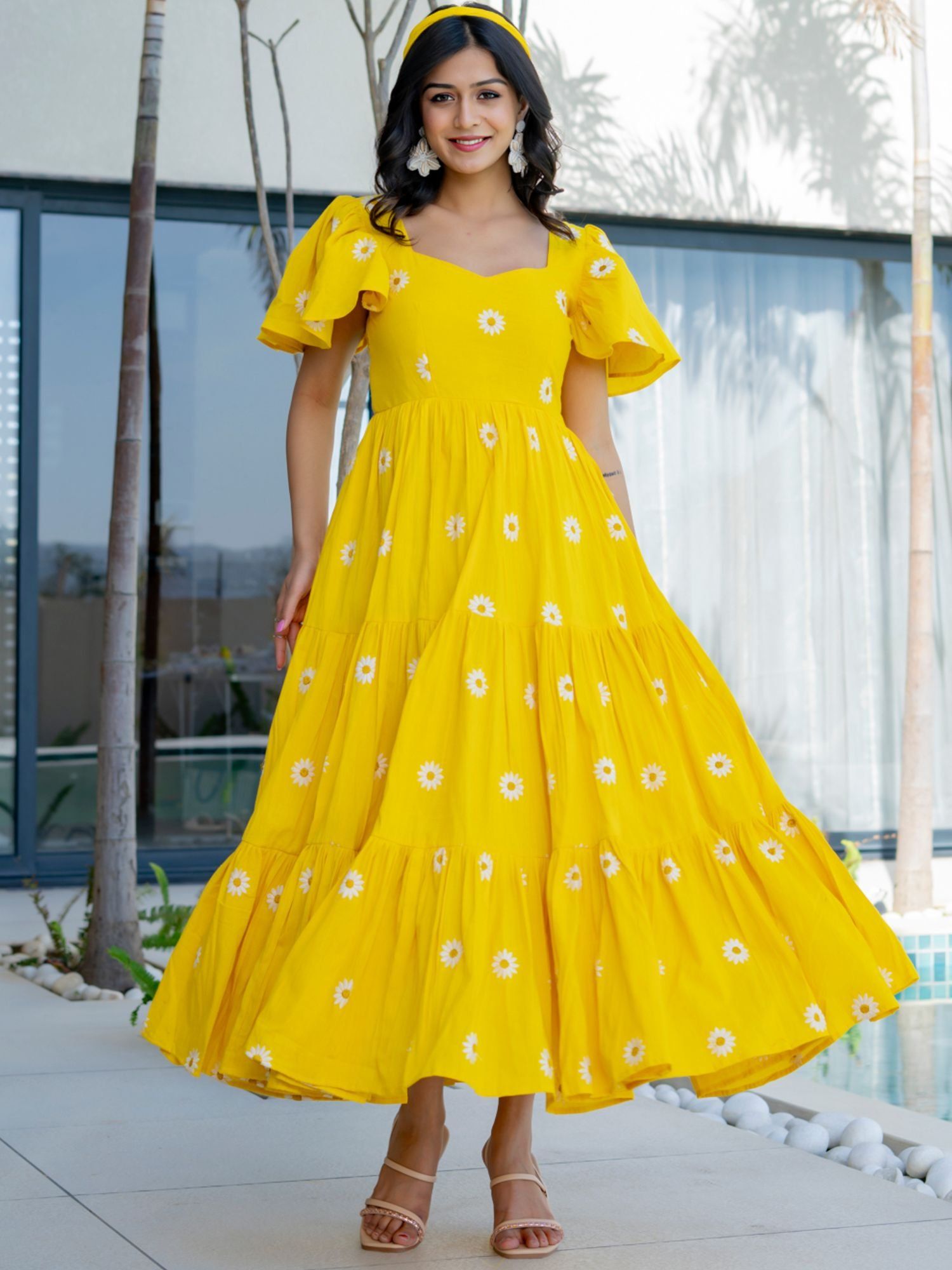 Sunshine Daisy Midi Dress-picture-40