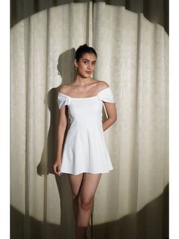 Myclo - Rare Romance Elegant White Dress