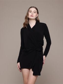 Label Ritu Kumar - Black Deana Bodycon Dress