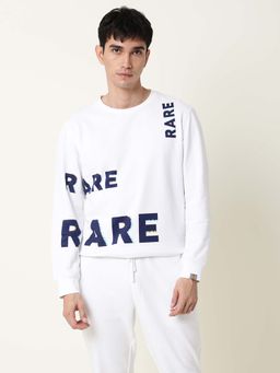 Rare Rabbit - Clovis White Sweatshirt