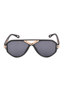 Voyage - Black Aviator Sunglass for Men & Women (LH019MG3630)