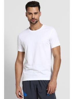 Van Heusen Innerwear - Men Athleisure Crew Neck & Short Sleeve T-Shirt - White
