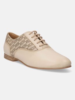 BAGATT - Anamica Beige Women Formal Lace Ups Shoes