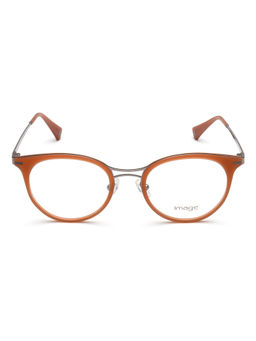 IMAGE - Round IM2804C9FR Brown Medium Eyeglass Frames