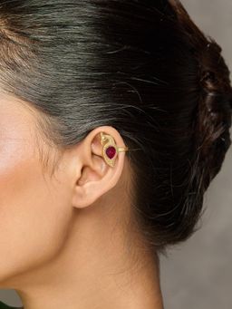 Curio Cottage - Pink Tokai Ear Cuff