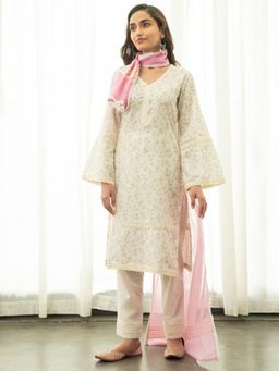 Roze - Saira Kurta (Set of 3)