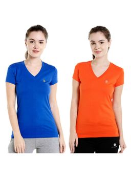 Bodycare - Bodyactive Pack Of 2 Women'S Tshirt - Multi-Color