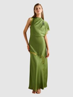 Forever New - Kody Satin Lace Aseem Maxi Dress