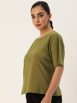 Bene Kleed - Women Oversized Pure Cotton T-shirt