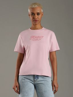 Tommy Hilfiger - Logo Regular Fit Cotton T-Shirt