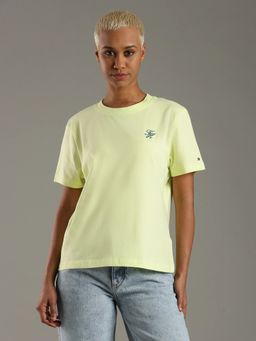Tommy Hilfiger - Solid Regular Fit Cotton T-Shirt