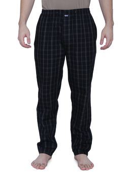 RENZ - Super Combed Cotton Carbon Finish Twill Checks Pyjama