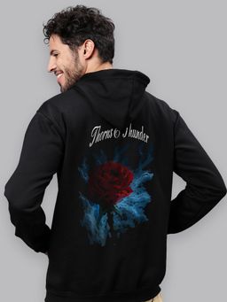 Mad Over Print - Black Thorn sand Thunder Hoodie