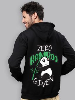 Mad Over Print - Black Zero Bambo Hoodie