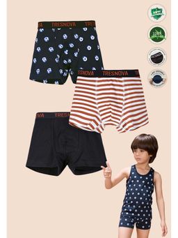 TRESNOVA - Kids Boys Cotton Anti-Microbial Football Briefs (Pack of 3)