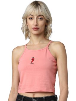 ONLY - Peach Solid Singlet