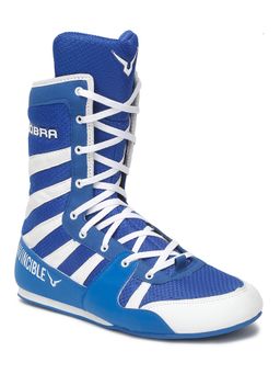 INVINCIBLE - Blue Cobra Boxing Shoes