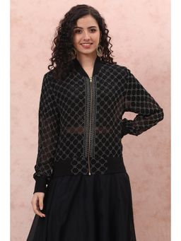 Rangriti - Black Printed Skirt Set (Set of 3)