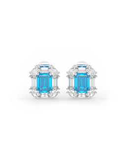 MISS JO - Aqua Sunshine Sparkle Stud Earrings