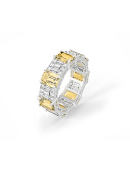 MISS JO - Yellow Sapphire Eternity Wedding Band Ring