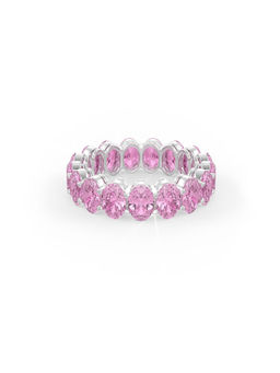 MISS JO - Pink Wreathed Harmony Wedding Ring