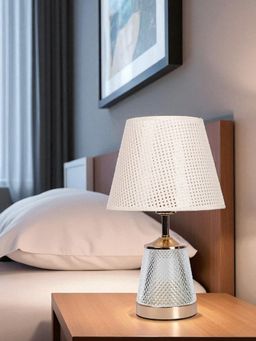 Aarvi Decor - White Table Lamp