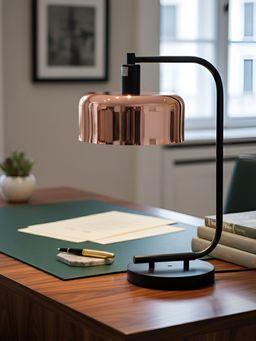 Aarvi Decor - Copper Metal Decorative Glow Lamp