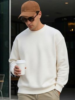 Bewakoof - Men's Gardenia Oversized Sweatshirt