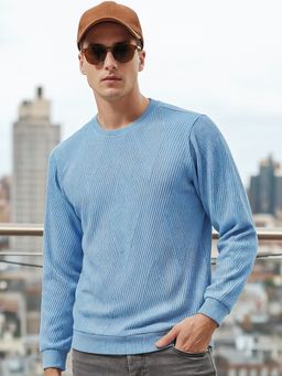 Bewakoof - Men's Blue Sweatshirt