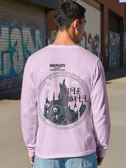 Bewakoof - Official Harry Potter Men's Purple Witchcraft Graphic Printed T-shirt