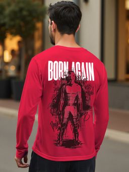 Bewakoof - Official Marvel Men's Red The Devil Graphic Printed T-shirt