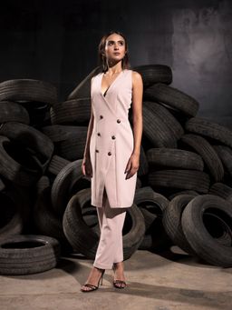 Label Suravika S - Beige Hemingway Co-Ord (Set of 2)