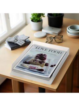 STOR - White Stackable File Organiser