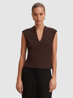 Forever New - Monroe Crepe V Neck Top