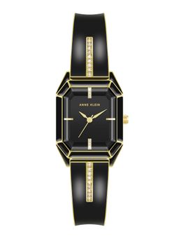 Anne Klein - AK4042GPBK Black Dial Analog Watch for Women