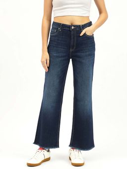 United Colors of Benetton - Blue Solid Bootcut Jeans