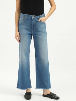United Colors of Benetton - Blue Solid Bootcut Jeans