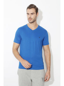 Van Heusen Innerwear - Men Athleisure Smart Tech T-Shirt - Blue