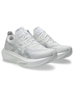 ASICS - Unisex White Piedmont Running Shoes