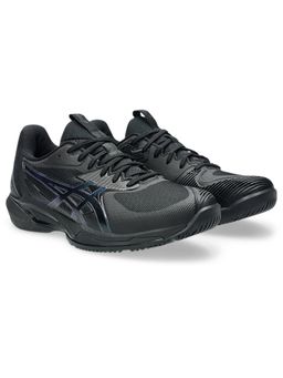 ASICS - SOLUTION SPEED FF 3 NIGHT Mens Black Prism Blue Tennis Shoes
