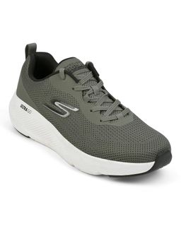 SKECHERS - Men GO RUN VELOCITY Grey Lace Up Running Shoes