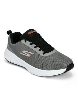 SKECHERS - Mens GO RUN PURE Grey Running Shoes